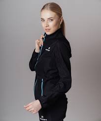 Ветровка Nordski Motion Black/Light Blue W 38-S 
